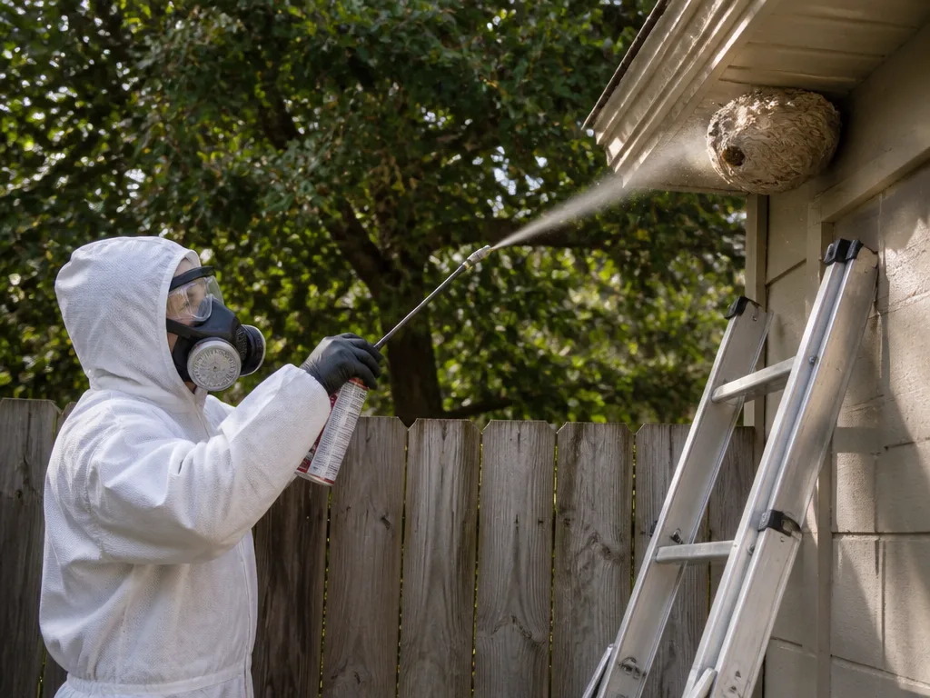 Hornet Nest Removal